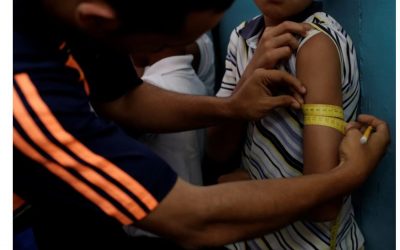 22 % de los niños de las zonas populares de Venezuela están en riesgo de desnutrición