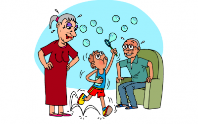 Abuelos cuidadores: padres otra vez por la migración