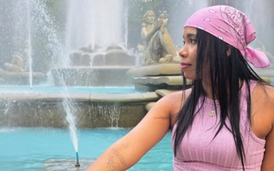 Un accidente no impidió que Andreyna Hernández saliera adelante