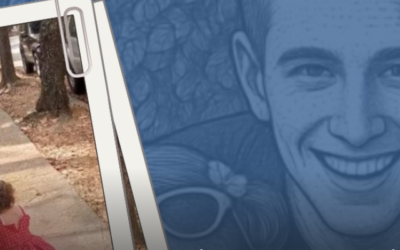 Crystal, la niña que corre a la puerta esperando a papá