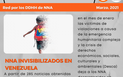 Derechos de Papel: Muertes, Incidentes y Amenazas a la Protección Integral de Niños, Niñas y Adolescentes enero 2021