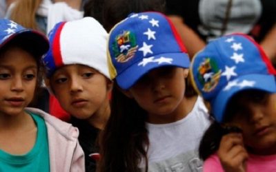 Los niños, niñas y adolescentes venezolanos en Colombia