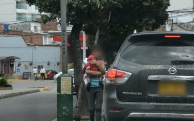 Alquilan niños venezolanos para pedir limosnas en semáforos de Bucaramanga