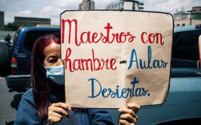 Maestros encuestados por FundaRedes dudan de regresar a las aulas ante sueldos “inaceptables e insuficientes”